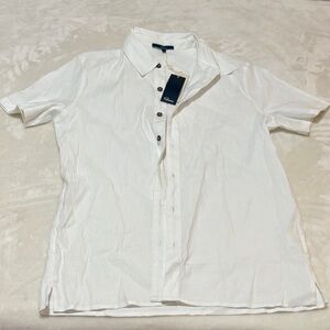 Classic White Men's Shirt
